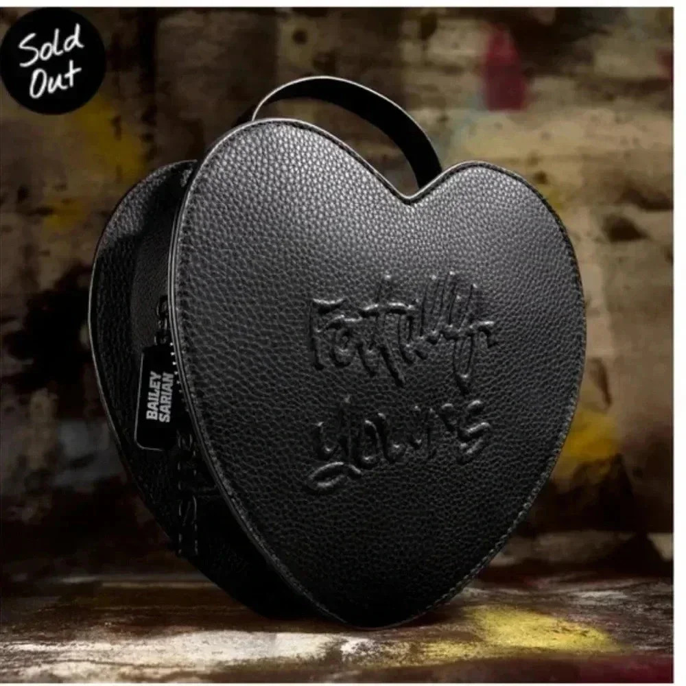 Sold Out Rare Melt Cosmetics Fatally Yours Heart Crossbody